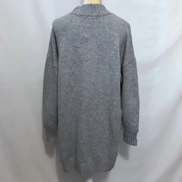 Abound NWT Heather Grey Mini Sweater Dress Women Various - Picture 7 of 9